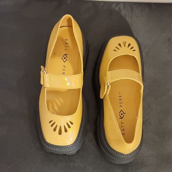 BRAND NEW KATY PERRY THE GELI® COMBAT MARY JANE FLAT SHOE - Picture 5 of 14